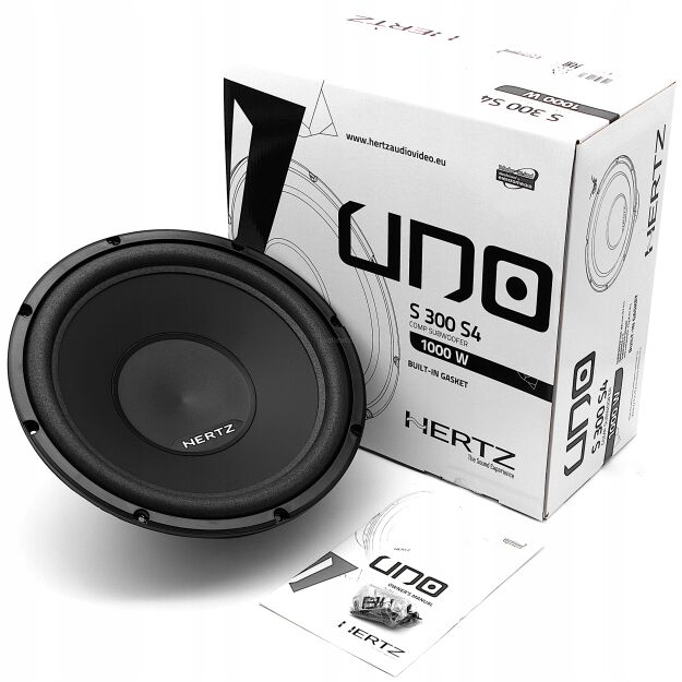 HERTZ UNO S300 S4 - Głośnik basowy SUBWOOFER 300mm