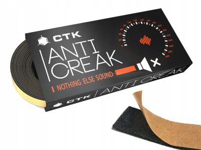 CTK AntiCreak - Taśma do redukcji skrzypienia plastików