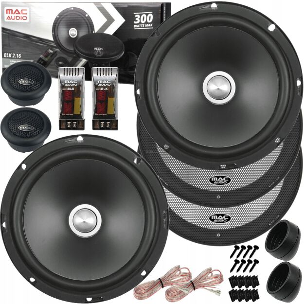 MAC AUDIO BLK 2.16 SYSTEM - Głośniki samochodowe 165mm