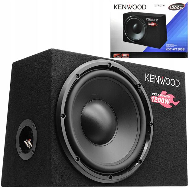 KENWOOD KSC-W1200B - Skrzynia basowa 300mm