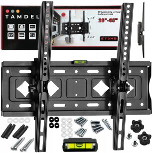 Uchwyt do telewizora 26-65 cali wieszak TV uniwersalny extra mocny do 60kg