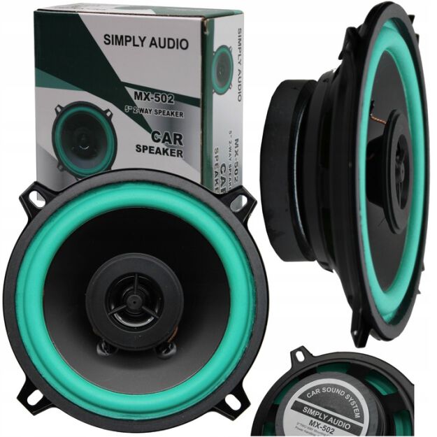 SIMPLY AUDIO MX 502 - Głośniki samochodowe 130mm