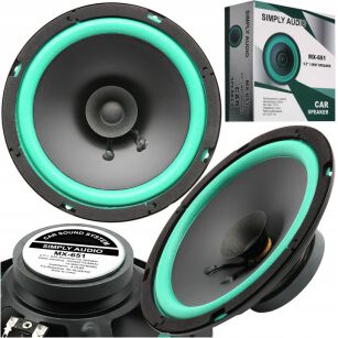 SIMPLY AUDIO MX 651 - Głośniki samochodowe 165mm